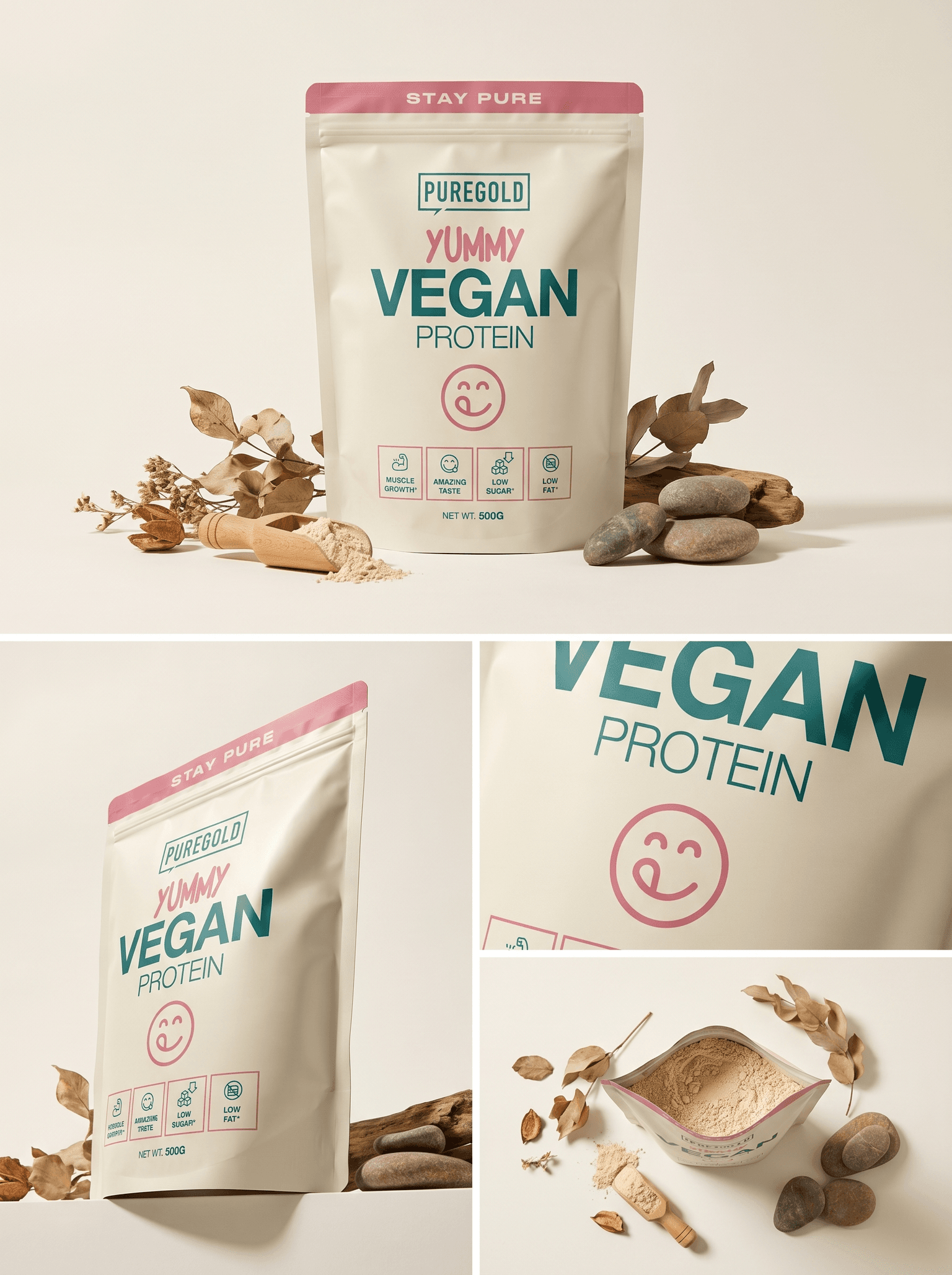 Pure Gold Yummy Vegan Protein