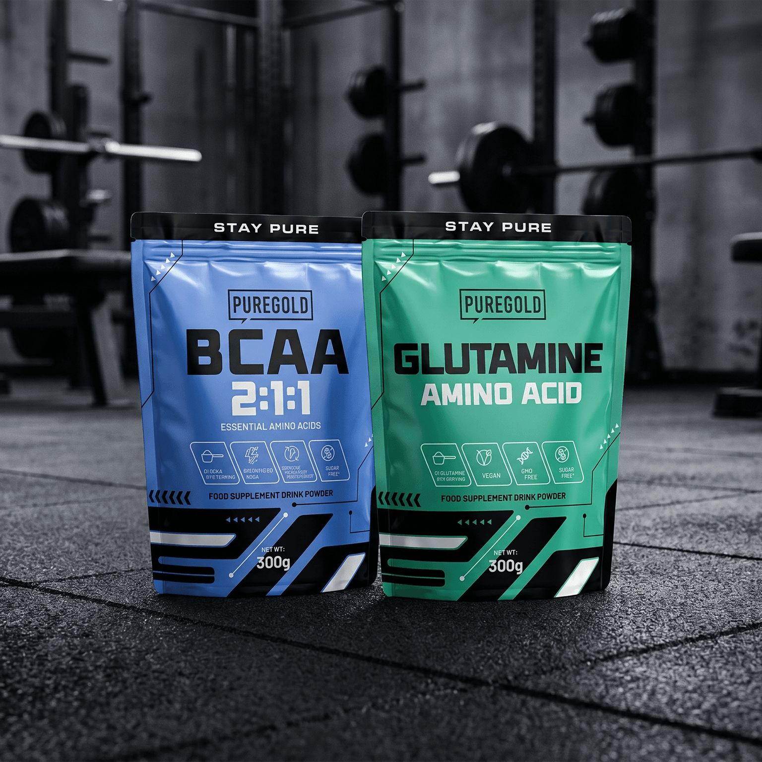 Pure Gold BCAA and Glutamine