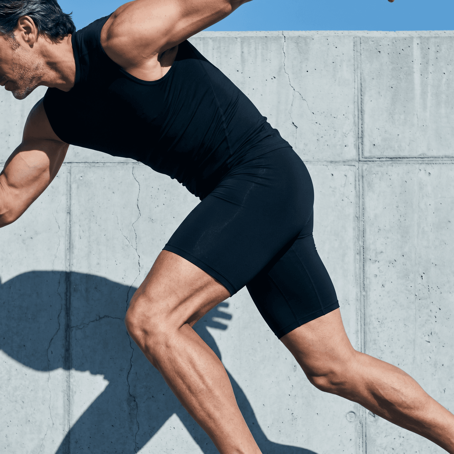 Male athlete