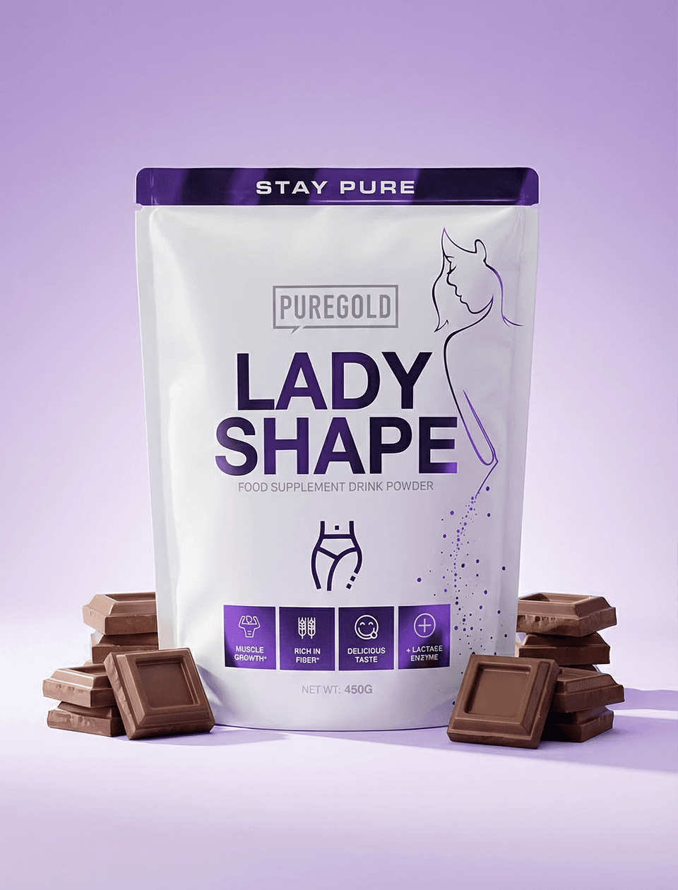 Pure Gold Lady Shape protein